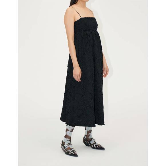 STINE GOYA | Dresses | New Stine Goya Voluminous Midi Dress In Black |  Poshmark